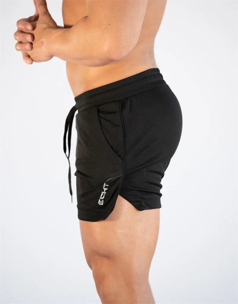 GITF Mens Gym Training Shorts Men Sports Casual Clothing