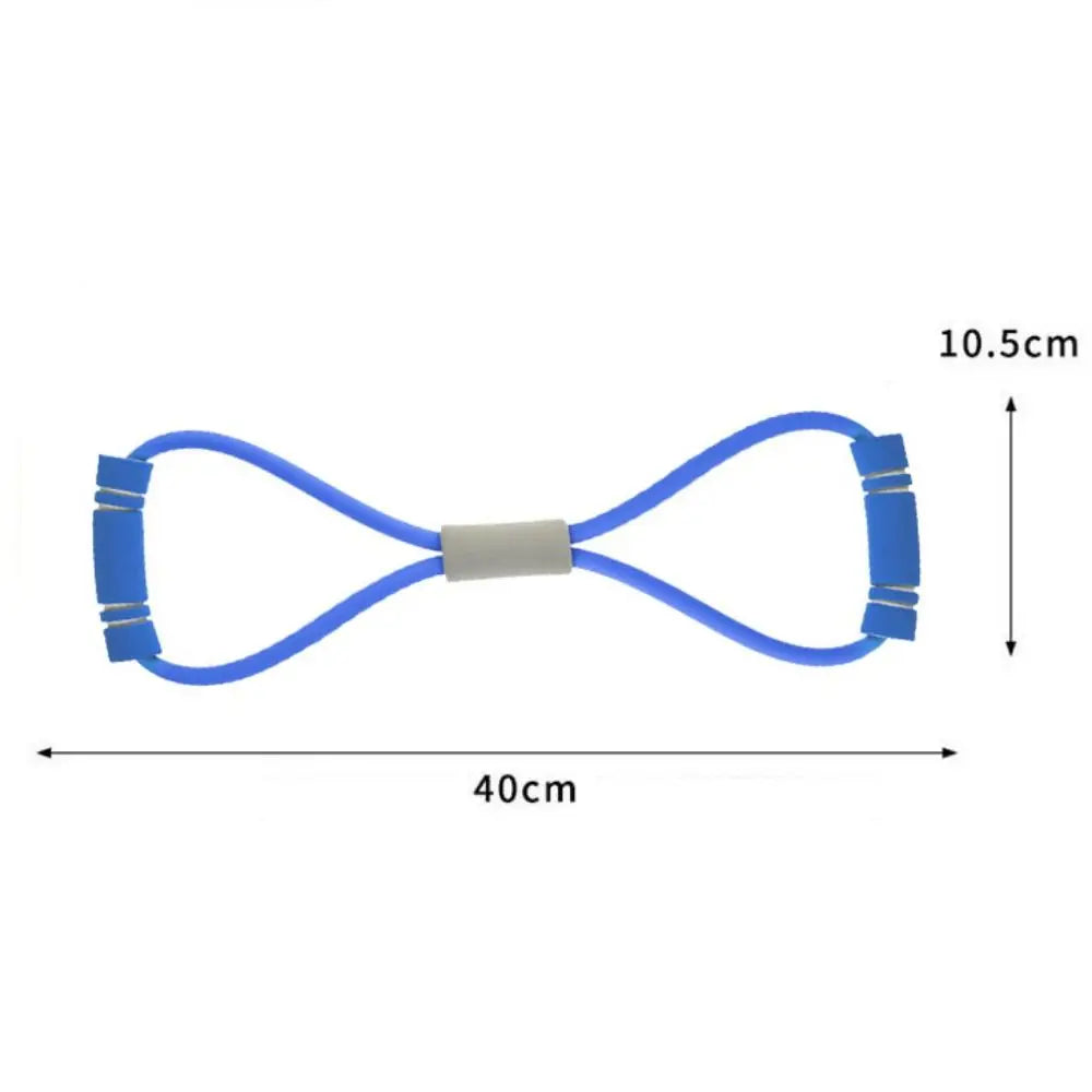 Tensile Tape Yoga Resistance Band 8 Shape Muscle Stretching Yoga