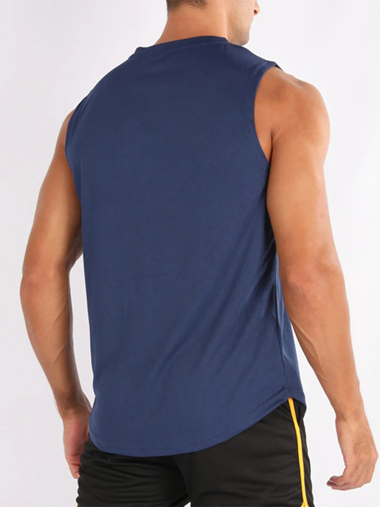 ADED Summer new Gym Vest Men Bodybuilding Sleeveless