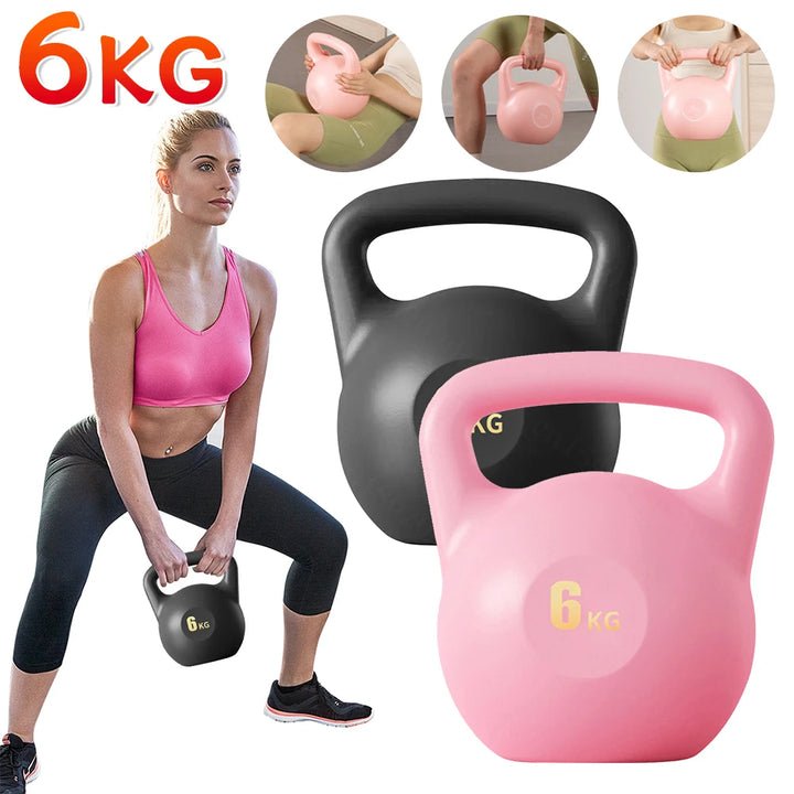 6KG Kettlebell Women's Fitness Home Use Men's