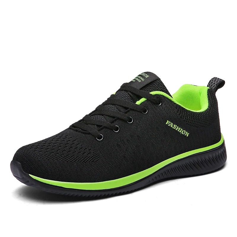 Sneakers Men Running Walking Knit Shoes Fashion Casual