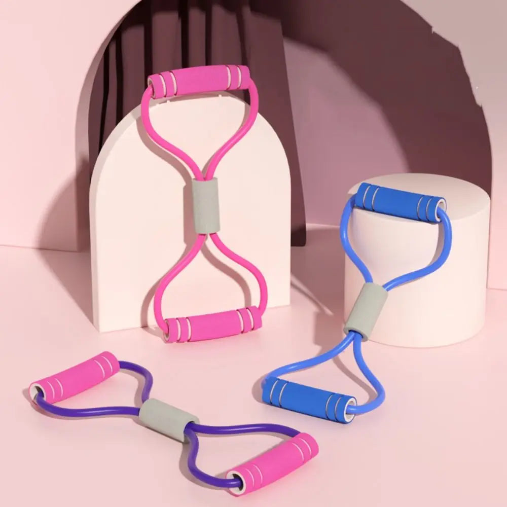 Tensile Tape Yoga Resistance Band 8 Shape Muscle Stretching Yoga