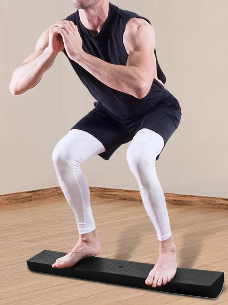 Half-Round Yoga Roller Massage Roller 30cm Semi-Circular Foam