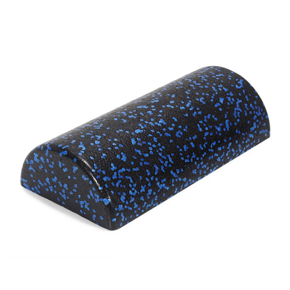 Half-Round Yoga Roller Massage Roller 30cm Semi-Circular Foam