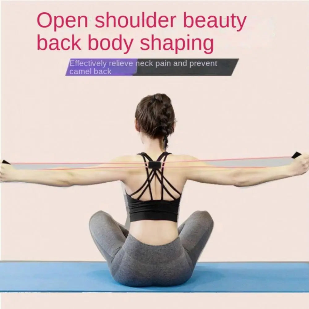Tensile Tape Yoga Resistance Band 8 Shape Muscle Stretching Yoga