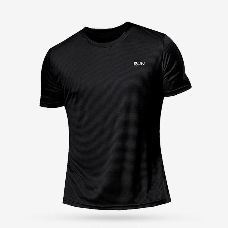 Summer Sport Gym t Shirt Men Quick Dry Running Bodybuilding
