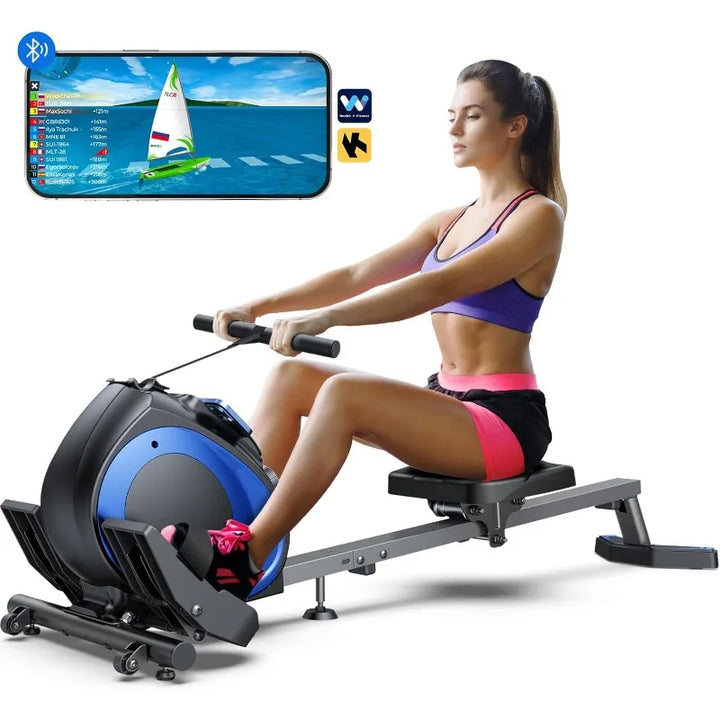 WELLFIT Rowing Machine, Magnetic Rower Machine
