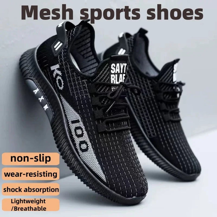 Men's casual shoes, fashionable and versatile sports shoes,