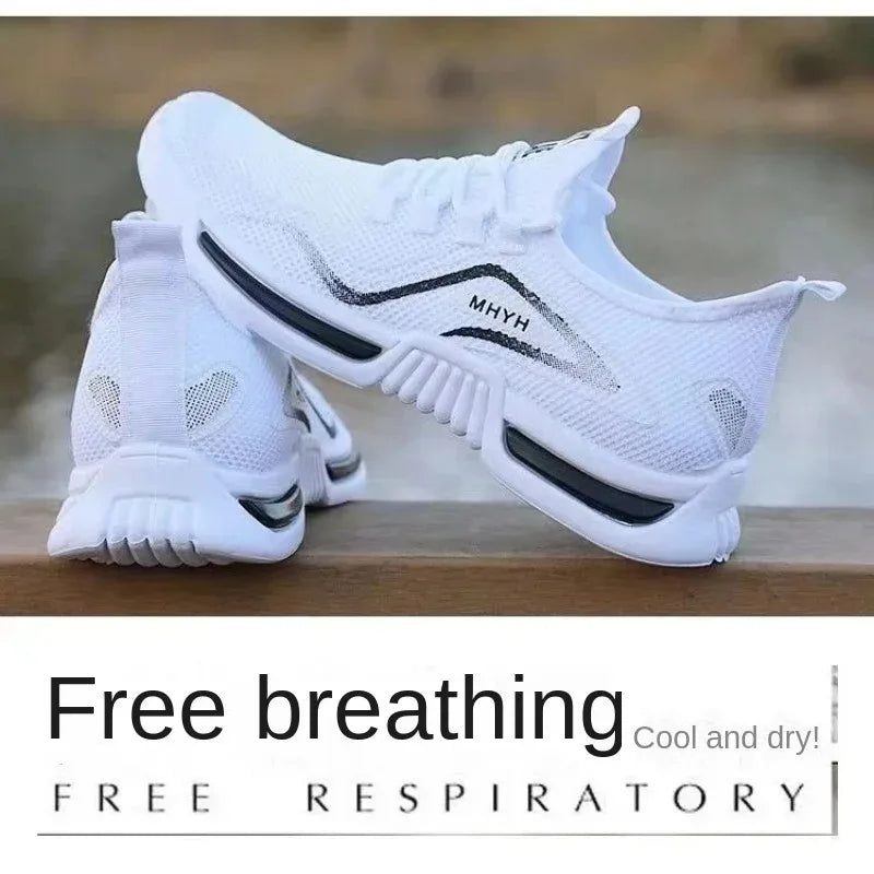 Men's shoes, new summer breathable mesh casual shoes, odor