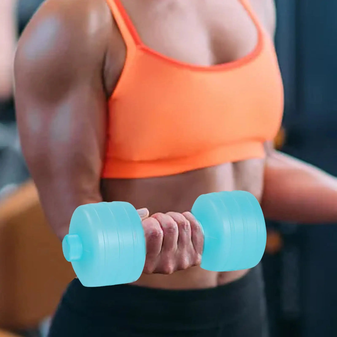 Water Fitness Dumbbell  Water-filled Aquatic Exercise Barbells