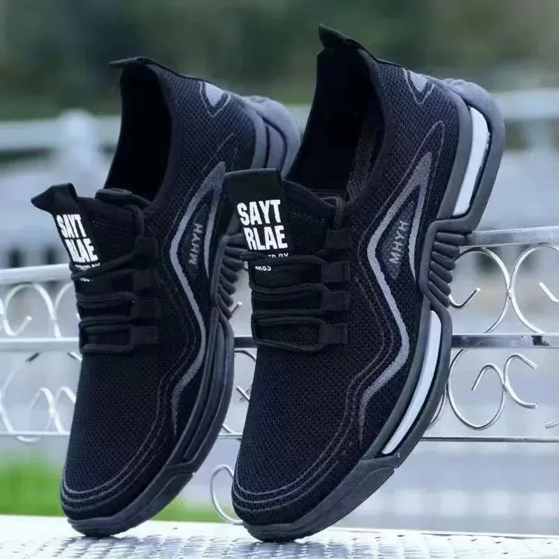 Men's shoes, new summer breathable mesh casual shoes, odor