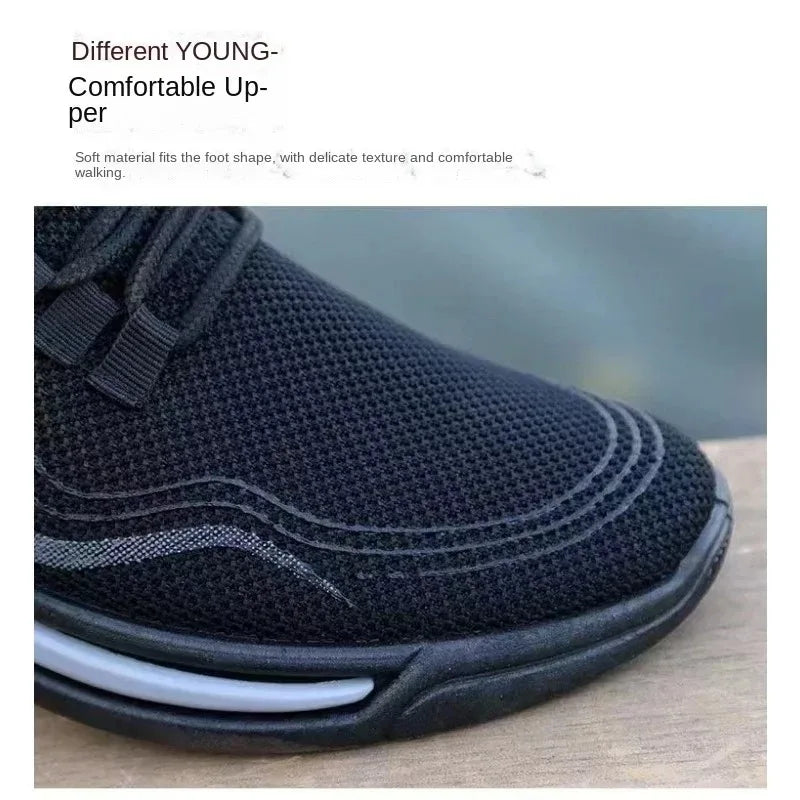 Men's shoes, new summer breathable mesh casual shoes, odor