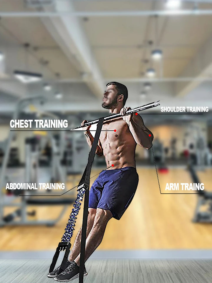 1pc Up Assistance Elastic Resistance Band Pull up Assist Band System