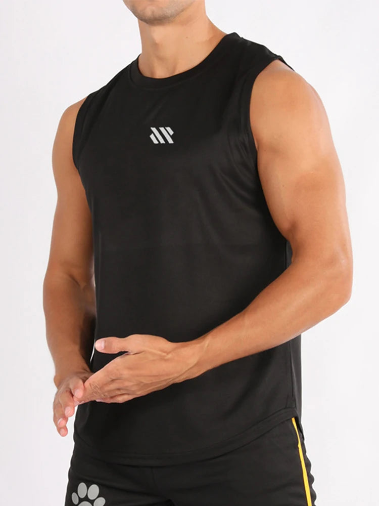 ADED Summer new Gym Vest Men Bodybuilding Sleeveless