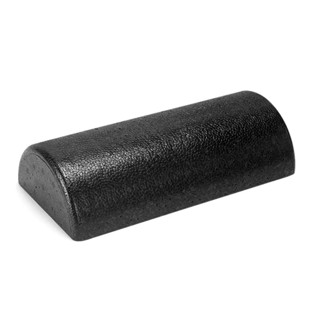Half-Round Yoga Roller Massage Roller 30cm Semi-Circular Foam