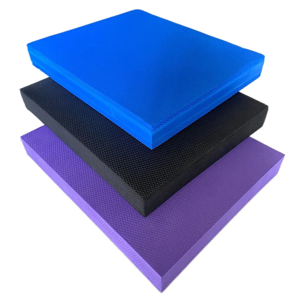 TPE Yoga Balance Pad, Thick Foam Exercise Mat, Pilates Cushion,