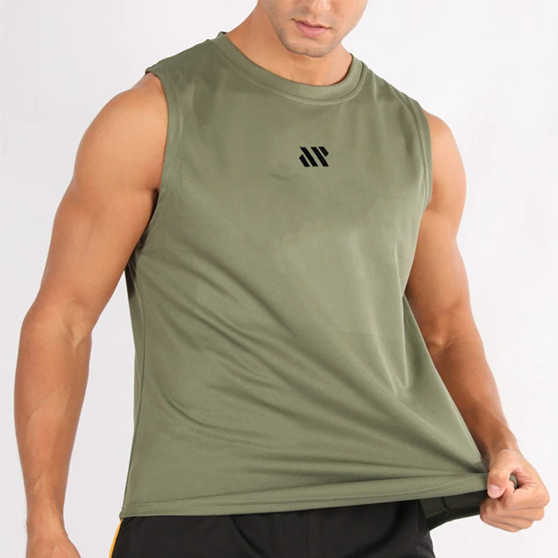 ADED Summer new Gym Vest Men Bodybuilding Sleeveless