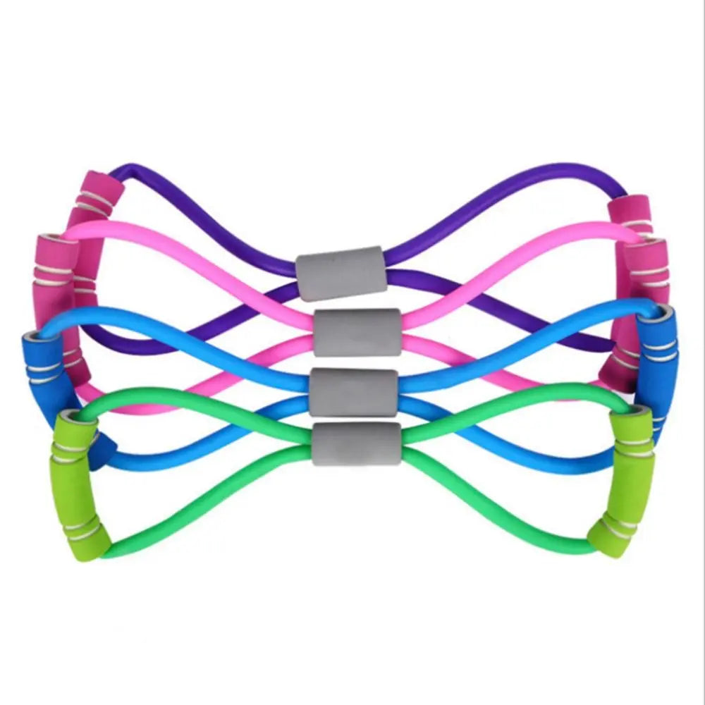 Tensile Tape Yoga Resistance Band 8 Shape Muscle Stretching Yoga