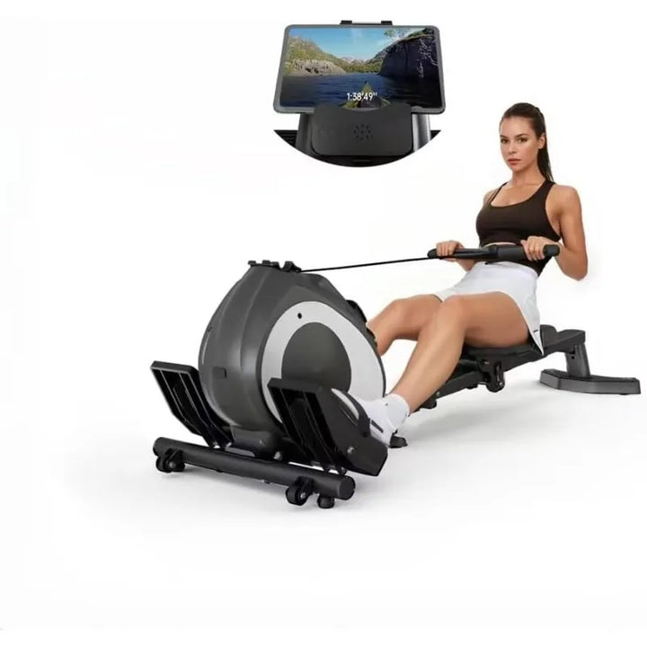 Rowing Machine for Home, Magnetic Rower Machine with